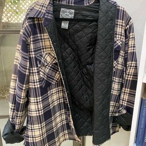 Vintage Oversized Flannel Jacket
